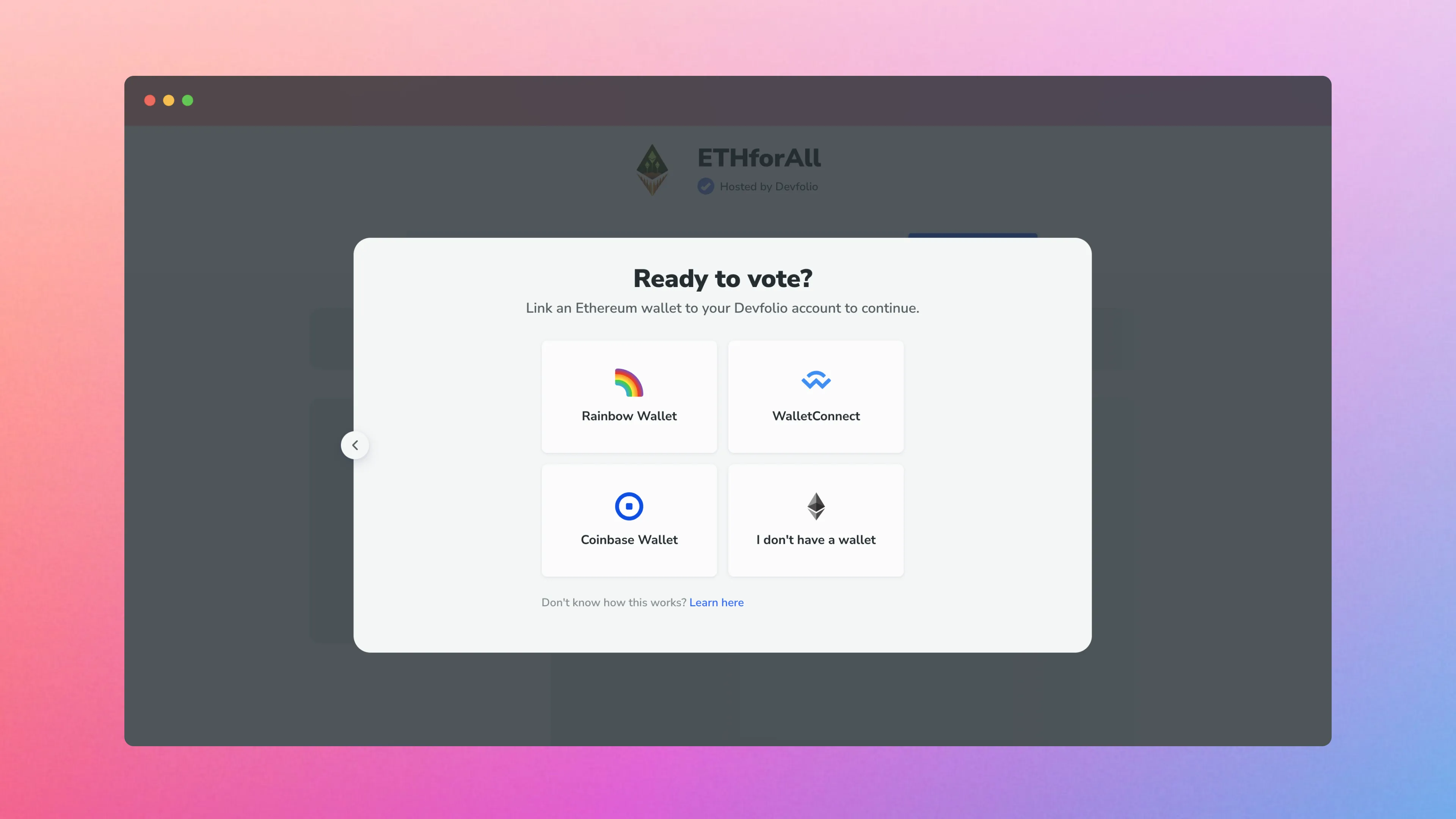 Connect Wallet
